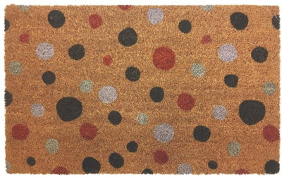 Coir Doormat Gainsborough Pebbles 45x75 cm