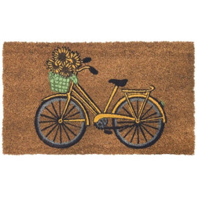 Coir Doormat Gainsborough Vintage Bicycle 40x70 cm