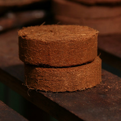 Coir Products 5cm CoirDisc Potting Mix Pack Of 20