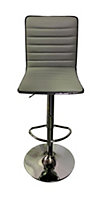 Colby adjustable barstool in grey