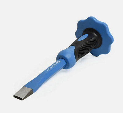 Cold Chisel Hand Guard 19mm Hex Shank CrV Alloy Steel 255mm Cutting Tool