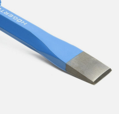 Cold Chisel Hand Guard 19mm Hex Shank CrV Alloy Steel 255mm Cutting Tool