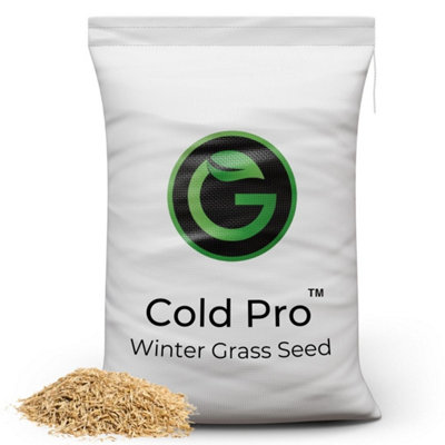 ColdPro Grass Seed - Fast Growing Winter Lawn Seed - Germinates in Low Soil Temperatures - Hard Wearing - 5kg