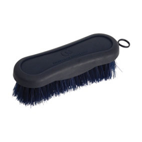 Coldstream Faux Leather Face Brush Navy/Black (12.8 x 4.3cm)