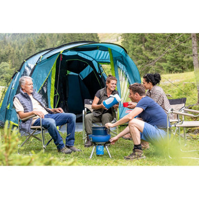 Tente Coleman Aspen 4 L Pour 4 Personnes - Tunnel Familial - Neuf Camping Extérieur