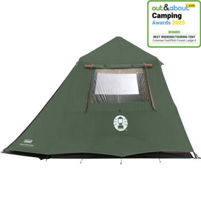 Shop Coleman FastPitch Forest Lodge 4-Person Tent with