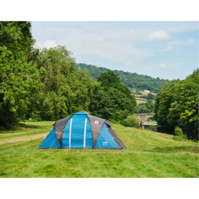 Tente Familiale Coleman Spruce Falls 4 Personnes - Design Vis-à-vis Pour Camping