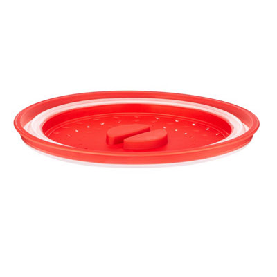 Collapsible Colander Microwave Plate Cover Splatter Guard Kitchen Strainer Sieve
