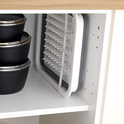 Collapsible Dish Draining Board Durable Folding Dish Draining
