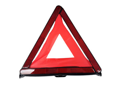 COLLAPSIBLE HAZARD WARNING TRIANGLE