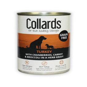 Collards Can Grain Free Turkey In Gravy 390g x 12