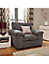 Collingdale Grey Jumbo Cord Upholstered 3 + 2 Sofa Set