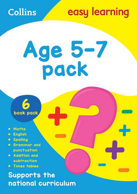 Collins Easy Learning Starter Set Ages 5-7: Ideal for home learning ...
