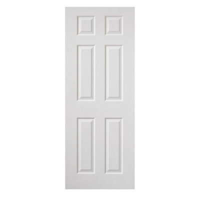 Colonist White Internal Fire Door - Grained