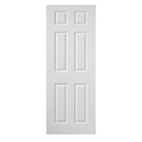 Colonist White Internal Fire Door - Grained