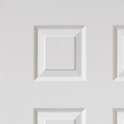 Colonist White Internal Fire Door - Grained