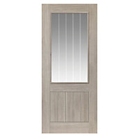 Colorado Grey Glazed Laminate Internal Door