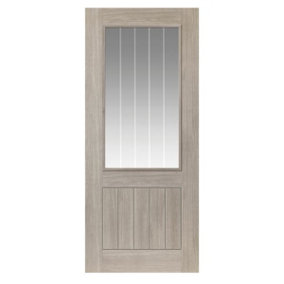 Colorado Grey Glazed Laminate Internal Door