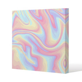 Colorful marble (Canvas Print) / 101 x 101 x 4cm