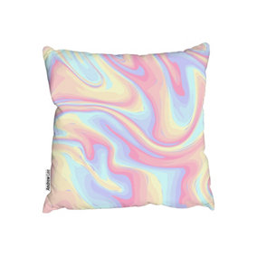 Colorful marble (Cushion) / 60cm x 60cm