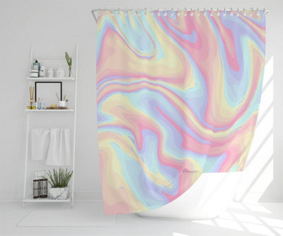 Colorful marble (Shower Curtain) / Default Title Price Comparisons | Compare The Build