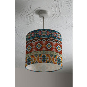 colorful pattern in tribal style (Ceiling & Lamp Shade) / 25cm x 22cm / Lamp Shade