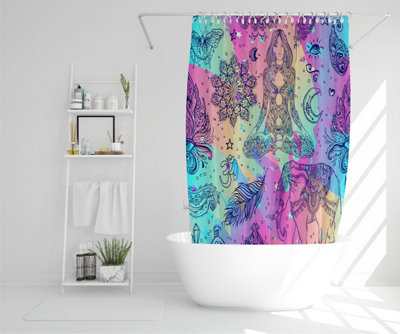 Colorful rainbow (Shower Curtain) / Default Title Price Comparisons | Compare The Build