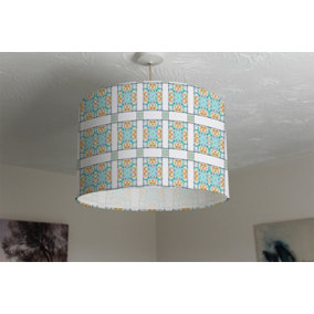 Colorful seamless  textile design (Ceiling & Lamp Shade) / 45cm x 26cm / Ceiling Shade