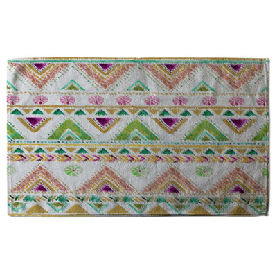 Colorful Striped gold style triangles (Bath Towel) / Default Title Price Comparisons | Compare The Build
