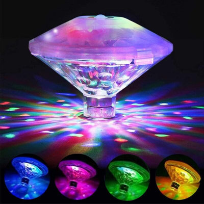 Colorful Swimming Pool Floating Lamp Light LED Underwater Light with 7 ...