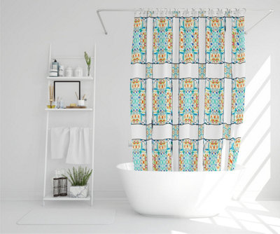 Colorful textile design (Shower Curtain) / Default Title Price Comparisons | Compare The Build