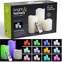 Colour Changing Flickering LED Candle