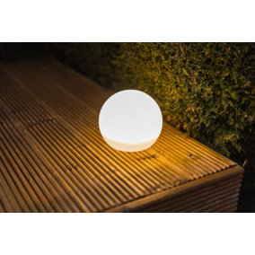 Colour Changing LED Orb Lamps Garden Lighting