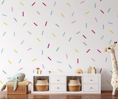 Colour Sprinkles Wall Stickers