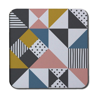 Coloured Geometric Pattern (Coaster) / Default Title