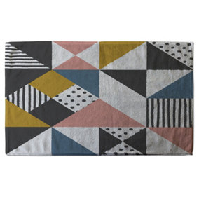 Coloured Geometric Pattern (Kitchen Towel) / Default Title