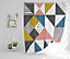 Coloured Geometric Pattern (Shower Curtain) / Default Title
