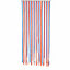 Coloured PVC Strip Blind Fly Door Curtain Indoor Flying Insect Screen 90cm x 2m