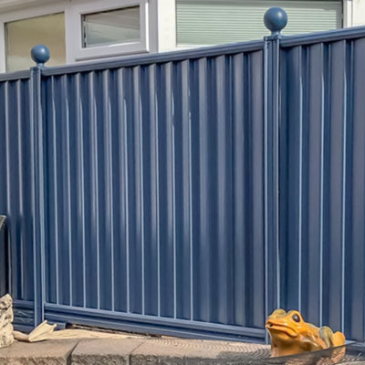 ColourFence Standard Extra-Wide Panel - Plain 1.5m/5ft high