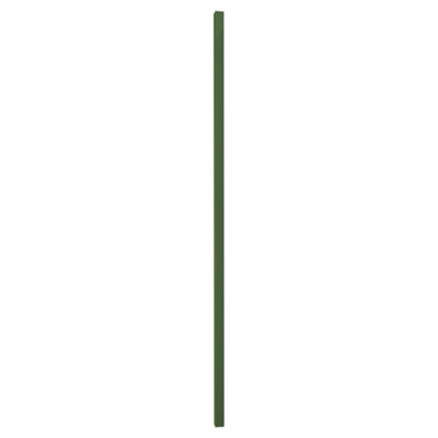 ColourFence Standard Square Post for Change In Direction or Free Standing ColourFence Fencing - 2.4m/7.9ft High in Green.