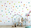 Colourful Hearts Nursery Wall Sticker Decals