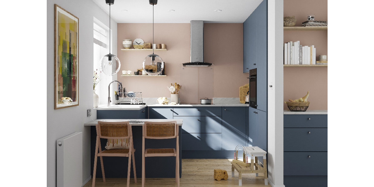 Kitchen colour ideas | Colourful kitchen ideas | DIY at B&Q