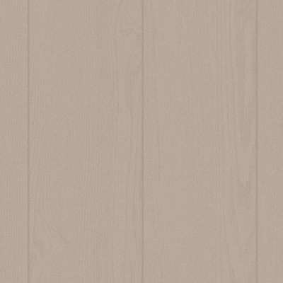 Colourful Woodline Vinyl by Remland (Beige Plank, 2m x 3m)