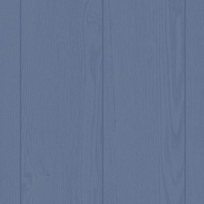 Colourful Woodline Vinyl by Remland (Blue Plank, 10m x 2m)