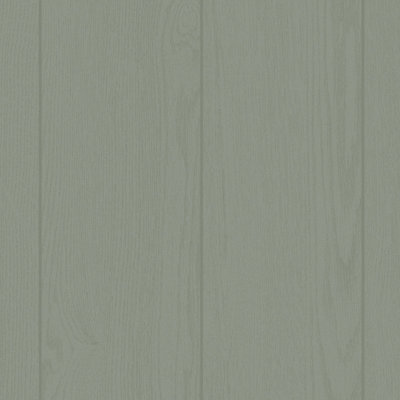 Colourful Woodline Vinyl by Remland (Green Plank, 10m x 2m)