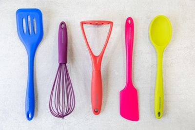 Colourworks Brights 5 Piece Complete Kitchen Utensil Set