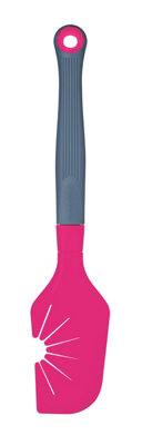 Colourworks Brights Pink "The Swip" Whisk and Bowl Scraper