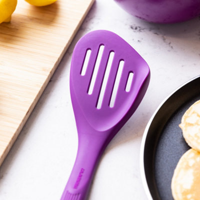 Colourworks Flexible Silicone Turner with Heat-Resistant Design for ...