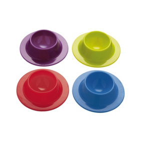 Colourworks Set of 4 Egg Cups, Silicone