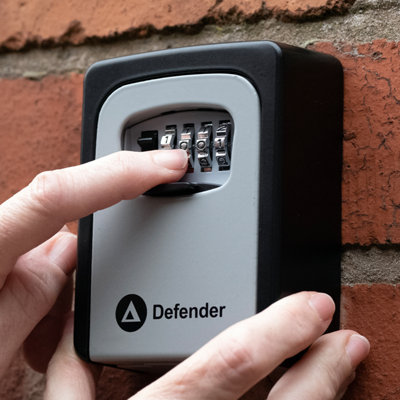 Combination Dial Key Safe Outdoor Waterproof Wall Mounted Key Storage ...